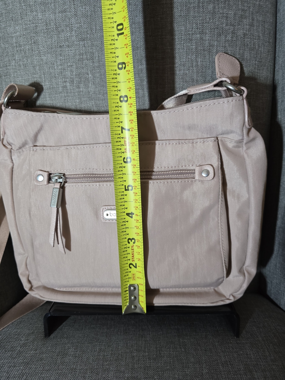 🌷NWOT🌷Baggallini Blush Crossbody with Matching Pouch - Picture 11 of 12
